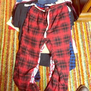 3 pair large pajama pants never worn